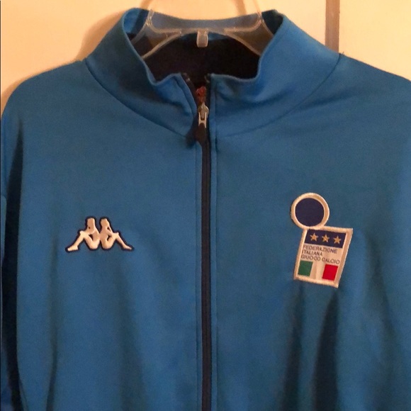 kappa jacket blue